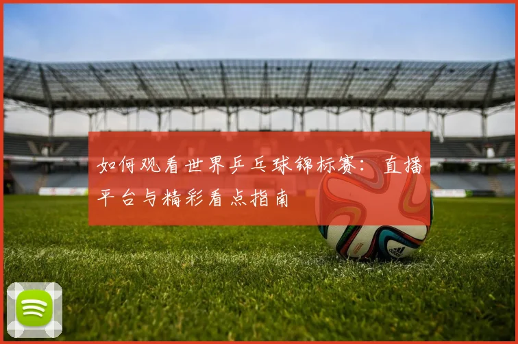 如何观看世界乒乓球锦标赛：直播平台与精彩看点指南